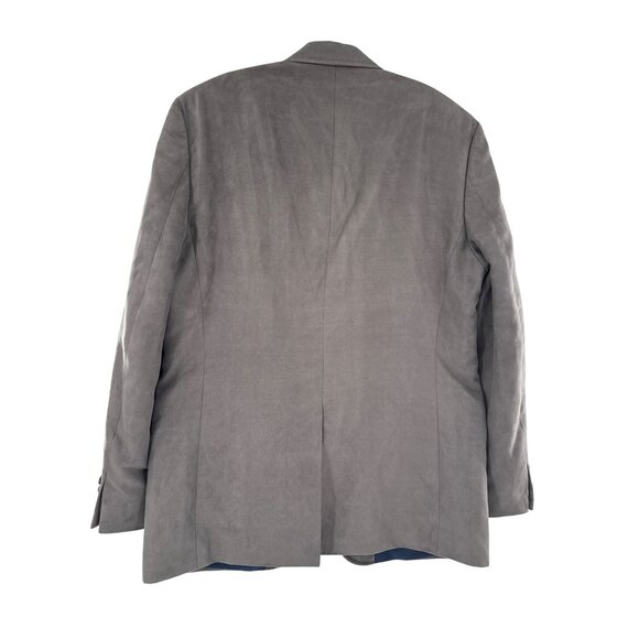 Lauren Ralph Lauren Gray Blazer Sport Coat Two Button Jacket Lining Menswear - Picture 5 of 8